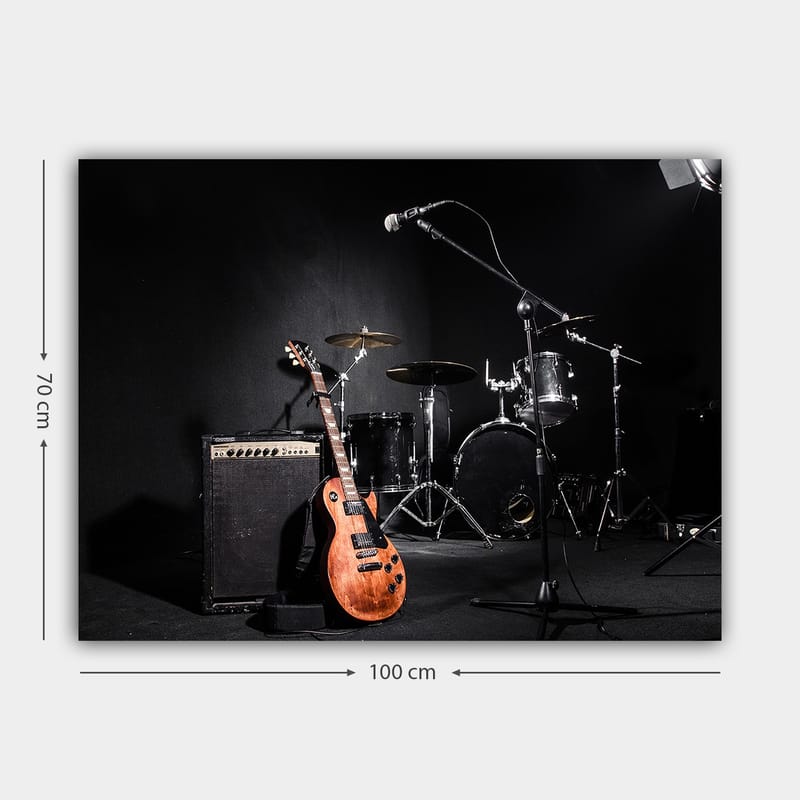 Dekorativ Canvastavla 70x100 cm - Flerfärgad - Inredning - Tavlor & posters - Canvastavla