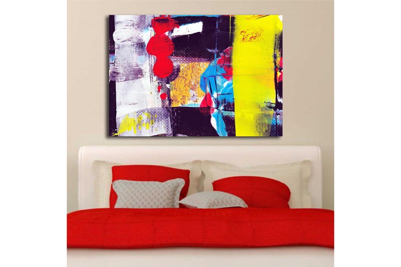 Dekorativ Canvastavla 70x100 cm - Flerfärgad - Inredning - Tavlor & posters - Canvastavla
