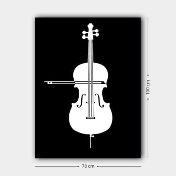Dekorativ Canvastavla 70x100 cm - Flerfärgad - Inredning - Tavlor & posters - Canvastavla