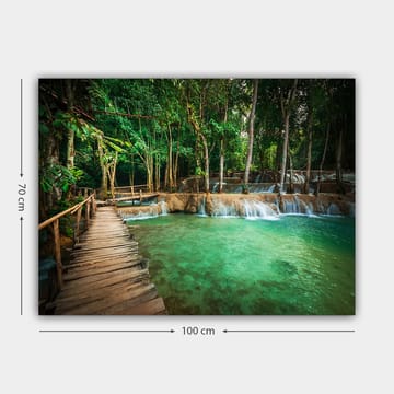 Dekorativ Canvastavla 70x100 cm - Flerfärgad - Inredning - Tavlor & posters - Canvastavla