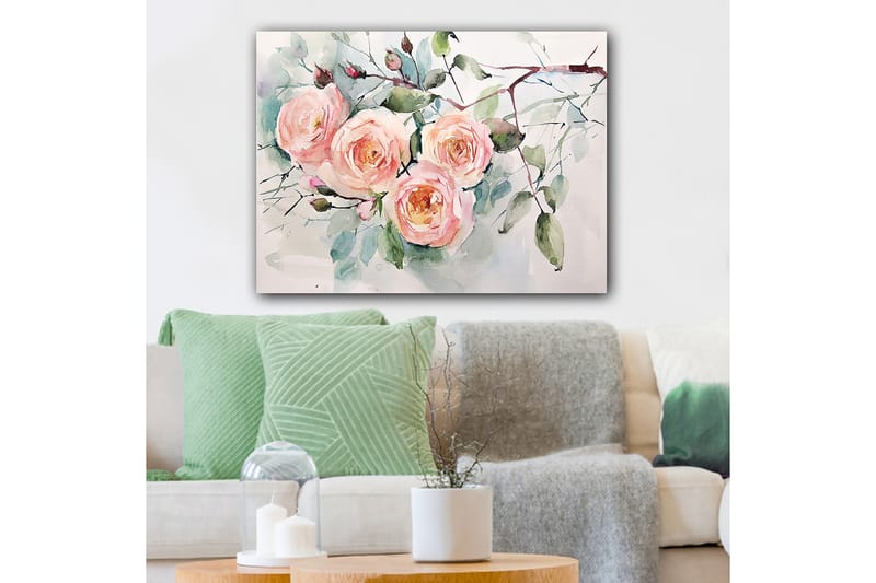 Dekorativ Canvastavla 70x100 cm - Flerfärgad - Inredning - Tavlor & posters - Canvastavla