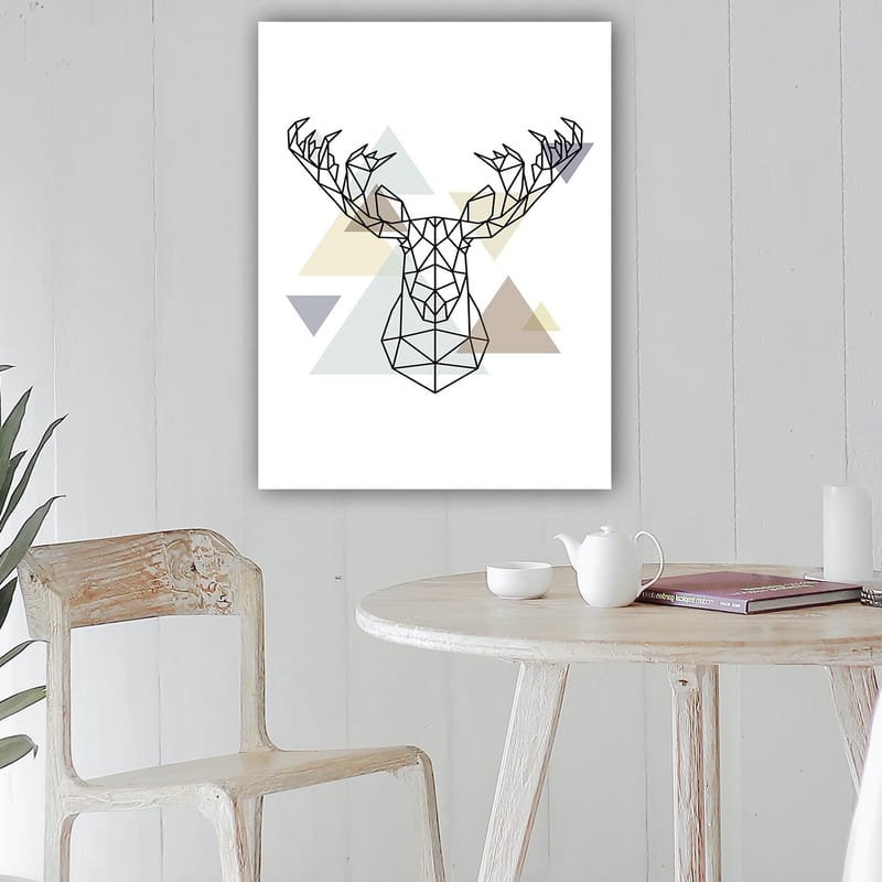 Dekorativ Canvastavla 70x100 cm - Flerfärgad - Inredning - Tavlor & posters - Canvastavla
