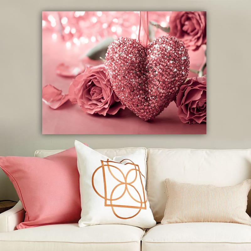 Dekorativ Canvastavla 70x100 cm - Flerfärgad - Inredning - Tavlor & posters - Canvastavla