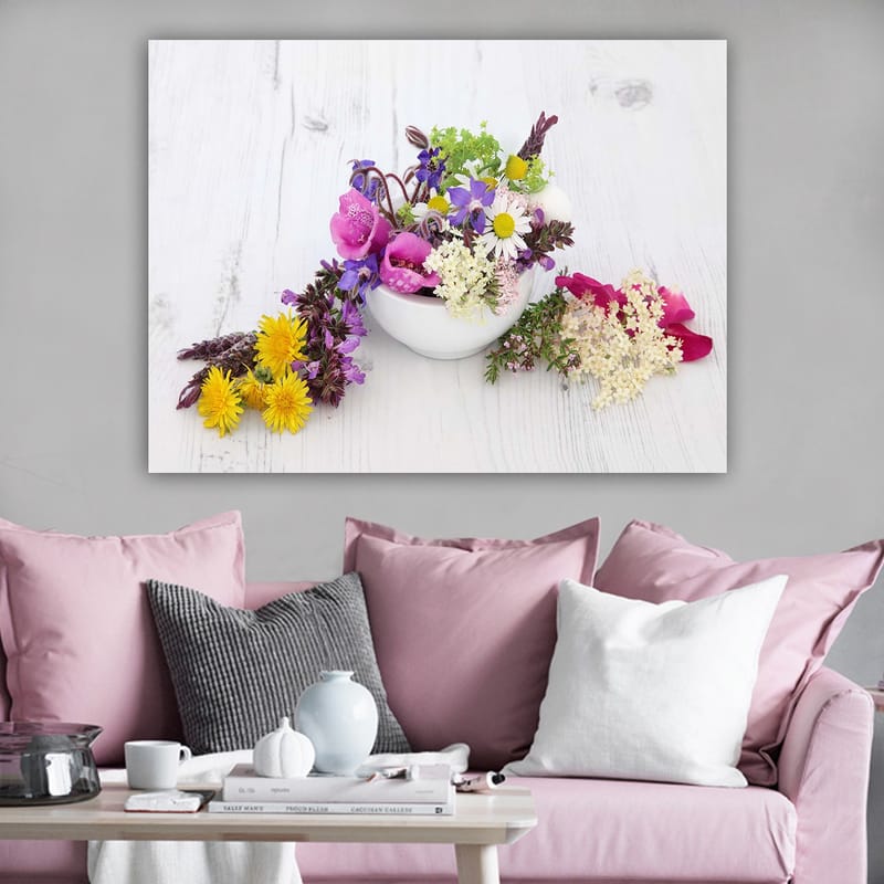 Dekorativ Canvastavla 70x100 cm - Flerfärgad - Inredning - Tavlor & posters - Canvastavla