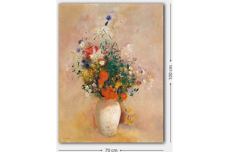 Dekorativ Canvastavla 70x100 cm - Flerfärgad - Inredning - Tavlor & posters - Canvastavla