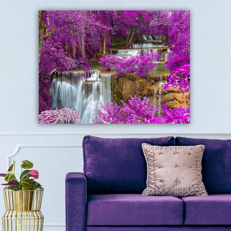 Dekorativ Canvastavla 70x100 cm - Flerfärgad - Inredning - Tavlor & posters - Canvastavla