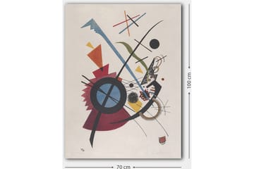 Dekorativ Canvastavla 70x100 cm - Flerfärgad - Inredning - Tavlor & posters - Canvastavla