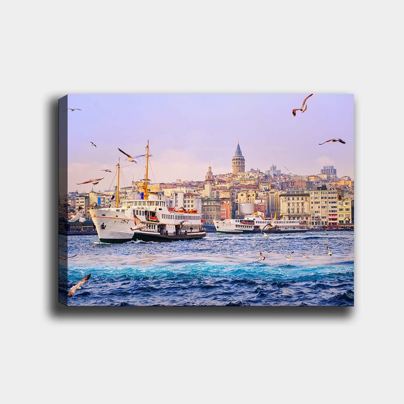 Dekorativ Canvastavla 70x100 cm - Flerfärgad - Inredning - Tavlor & posters - Canvastavla