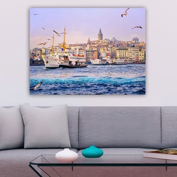 Dekorativ Canvastavla 70x100 cm - Flerfärgad - Inredning - Tavlor & posters - Canvastavla
