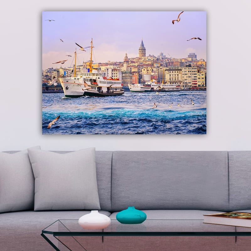 Dekorativ Canvastavla 70x100 cm - Flerfärgad - Inredning - Tavlor & posters - Canvastavla