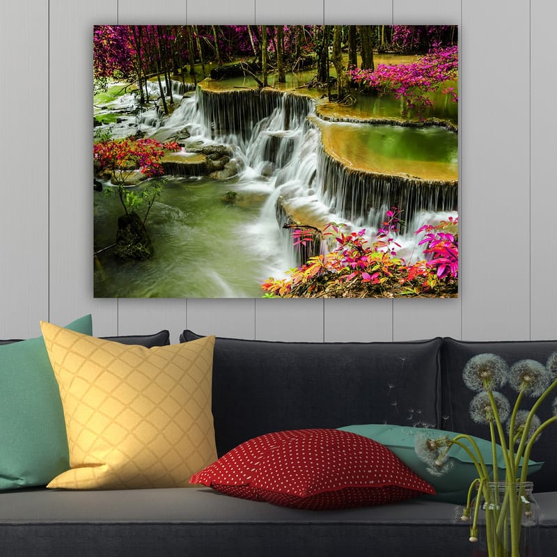 Dekorativ Canvastavla 70x100 cm - Flerfärgad - Inredning - Tavlor & posters - Canvastavla