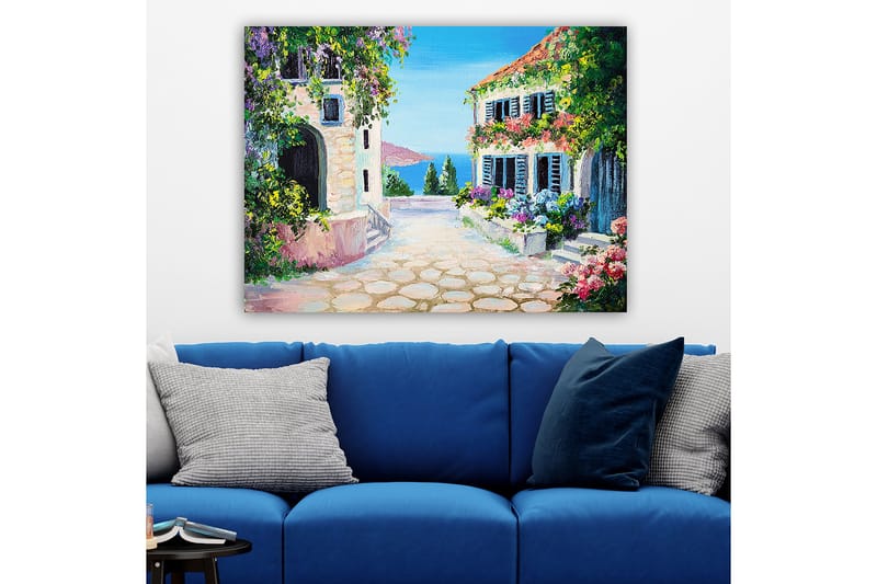 Dekorativ Canvastavla 70x100 cm - Flerfärgad - Inredning - Tavlor & posters - Canvastavla