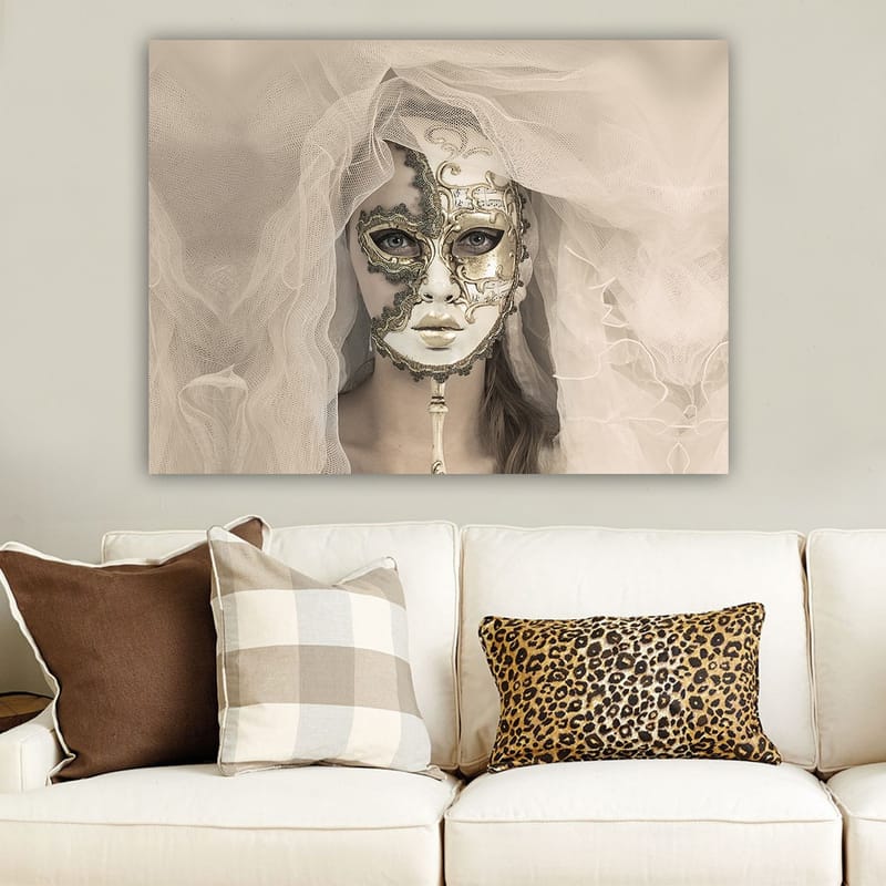 Dekorativ Canvastavla 70x100 cm - Flerfärgad - Inredning - Tavlor & posters - Canvastavla