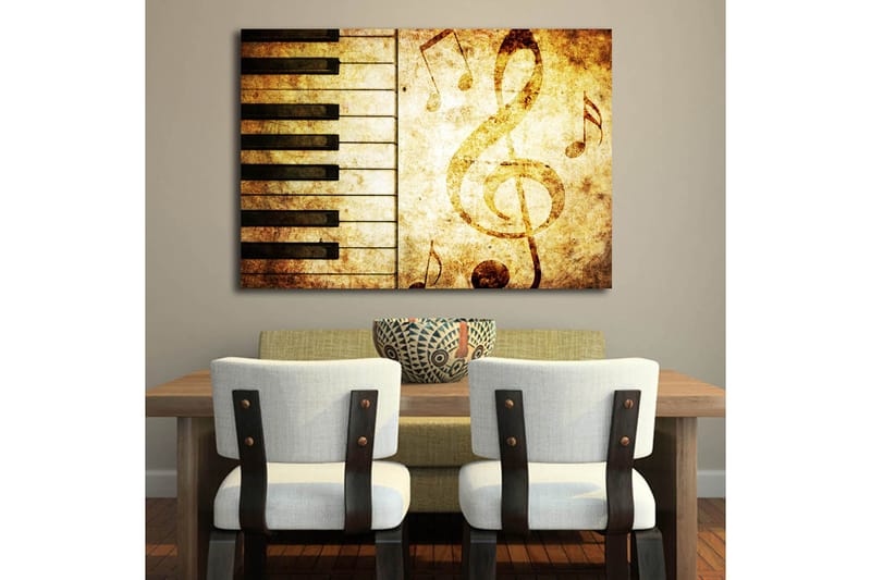 Dekorativ Canvastavla 70x100 cm - Flerfärgad - Inredning - Tavlor & posters - Canvastavla