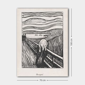 Dekorativ Canvastavla 70x100 cm - Flerfärgad - Inredning - Tavlor & posters - Canvastavla