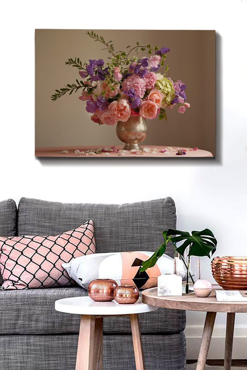 Dekorativ Canvastavla 70x100 cm - Flerfärgad - Inredning - Tavlor & posters - Canvastavla