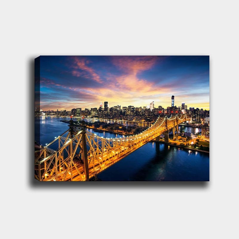 Dekorativ Canvastavla 70x100 cm - Flerfärgad - Inredning - Tavlor & posters - Canvastavla
