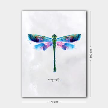 Dekorativ Canvastavla 70x100 cm - Flerfärgad - Inredning - Tavlor & posters - Canvastavla