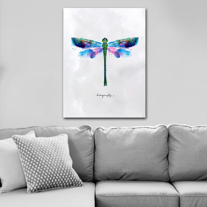 Dekorativ Canvastavla 70x100 cm - Flerfärgad - Inredning - Tavlor & posters - Canvastavla