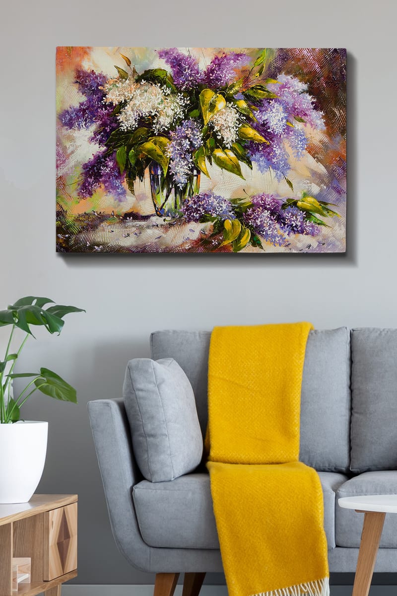 Dekorativ Canvastavla 70x100 cm - Flerfärgad - Inredning - Tavlor & posters - Canvastavla
