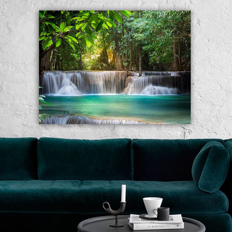 Dekorativ Canvastavla 70x100 cm - Flerfärgad - Inredning - Tavlor & posters - Canvastavla