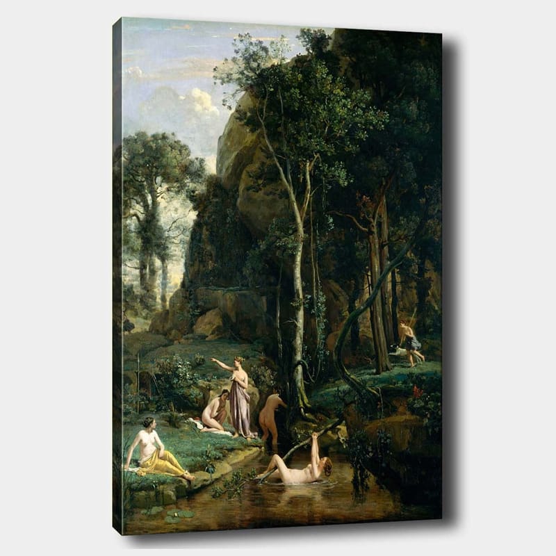 Dekorativ Canvastavla 70x100 cm - Flerfärgad - Inredning - Tavlor & posters - Canvastavla