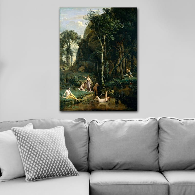 Dekorativ Canvastavla 70x100 cm - Flerfärgad - Inredning - Tavlor & posters - Canvastavla