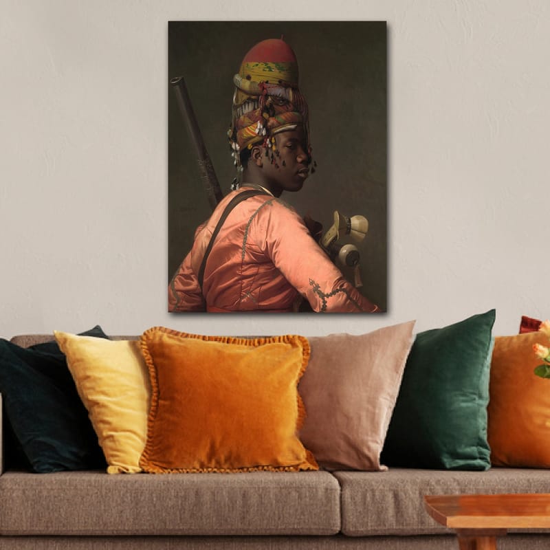 Dekorativ Canvastavla 70x100 cm - Flerfärgad - Inredning - Tavlor & posters - Canvastavla