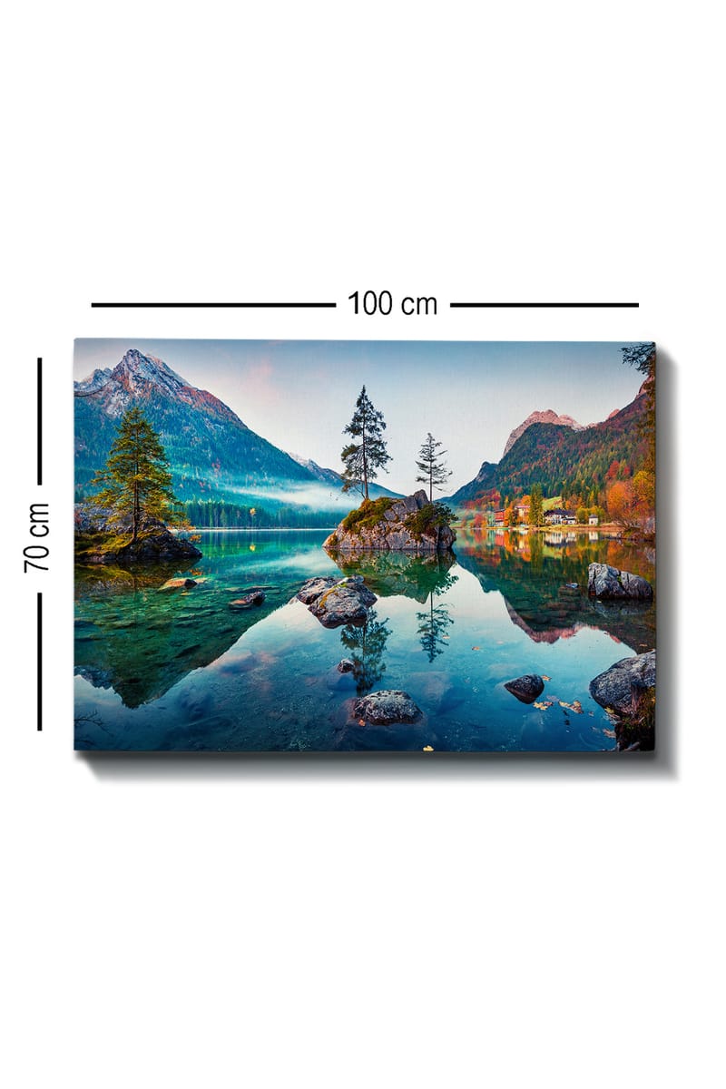 Dekorativ Canvastavla 70x100 cm - Flerfärgad - Inredning - Tavlor & posters - Canvastavla