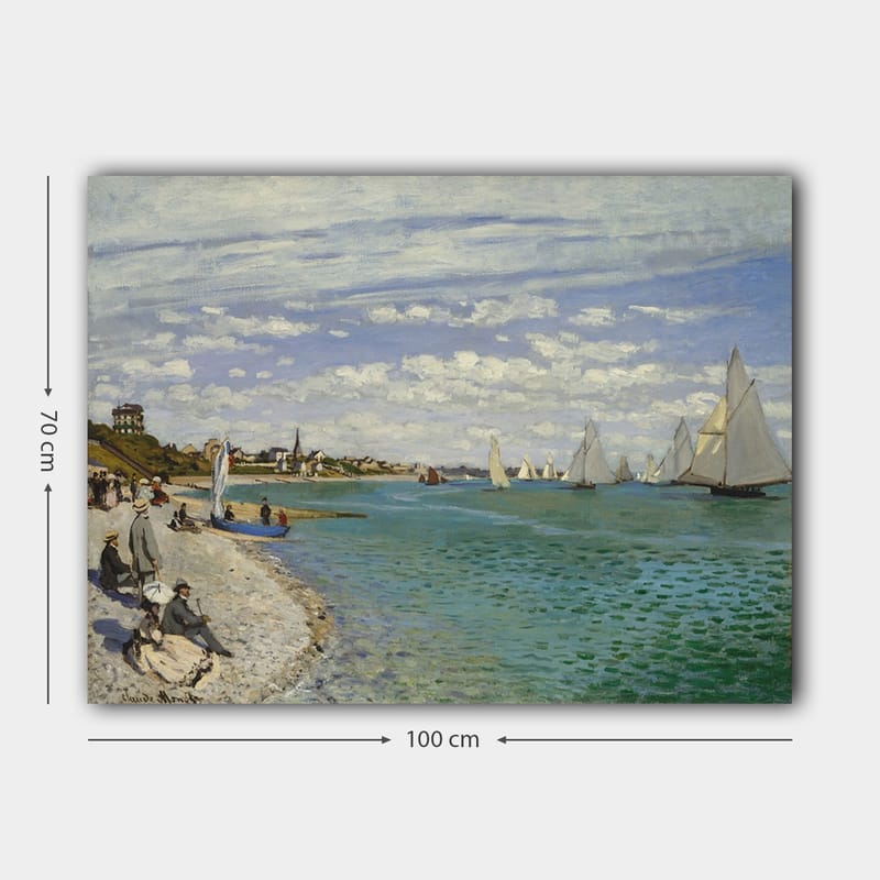 Dekorativ Canvastavla 70x100 cm - Flerfärgad - Inredning - Tavlor & posters - Canvastavla