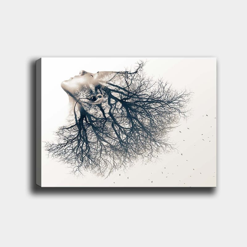 Dekorativ Canvastavla 70x100 cm - Flerfärgad - Inredning - Tavlor & posters - Canvastavla