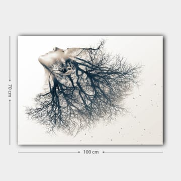 Dekorativ Canvastavla 70x100 cm - Flerfärgad - Inredning - Tavlor & posters - Canvastavla