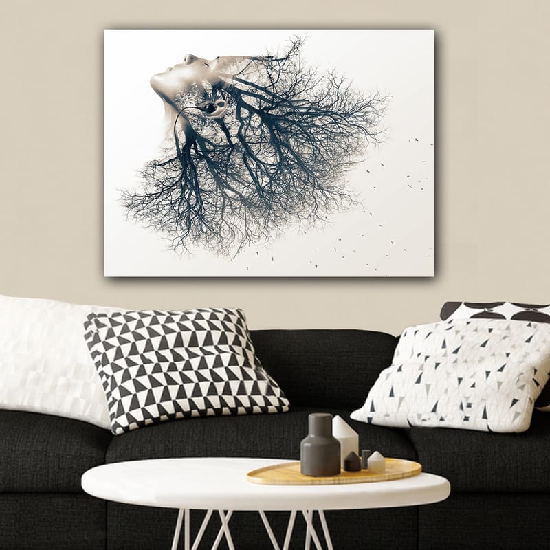 Dekorativ Canvastavla 70x100 cm - Flerfärgad - Inredning - Tavlor & posters - Canvastavla