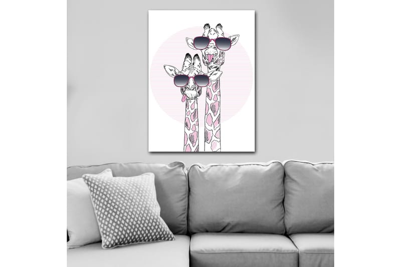 Dekorativ Canvastavla 70x100 cm - Flerfärgad - Inredning - Tavlor & posters - Canvastavla
