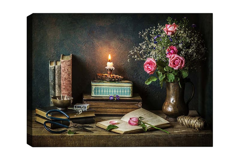 Dekorativ Canvastavla 70x100 cm - Flerfärgad - Inredning - Tavlor & posters - Canvastavla