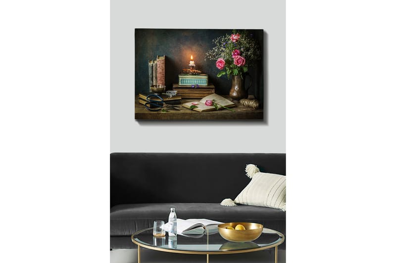 Dekorativ Canvastavla 70x100 cm - Flerfärgad - Inredning - Tavlor & posters - Canvastavla