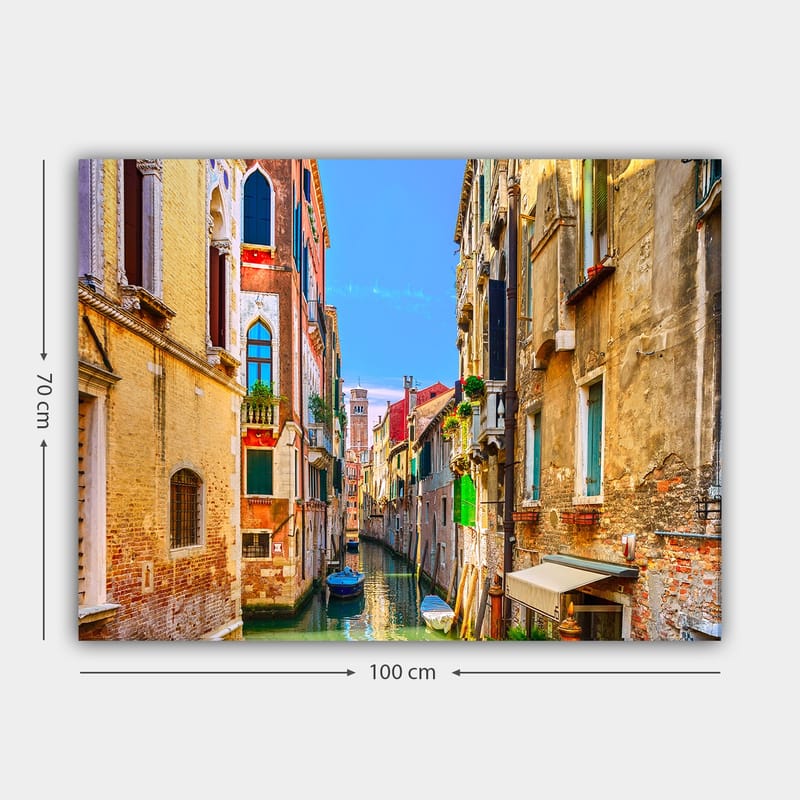 Dekorativ Canvastavla 70x100 cm - Flerfärgad - Inredning - Tavlor & posters - Canvastavla