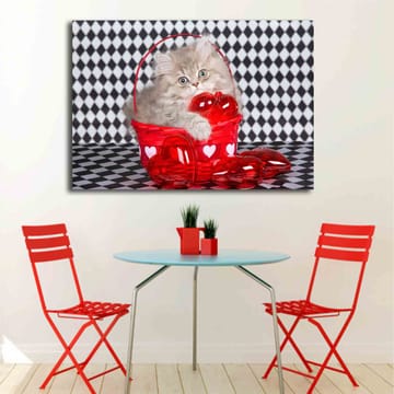 Dekorativ Canvastavla 70x100 cm - Flerfärgad - Inredning - Tavlor & posters - Canvastavla