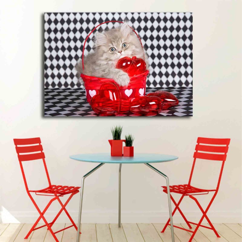Dekorativ Canvastavla 70x100 cm - Flerfärgad - Inredning - Tavlor & posters - Canvastavla