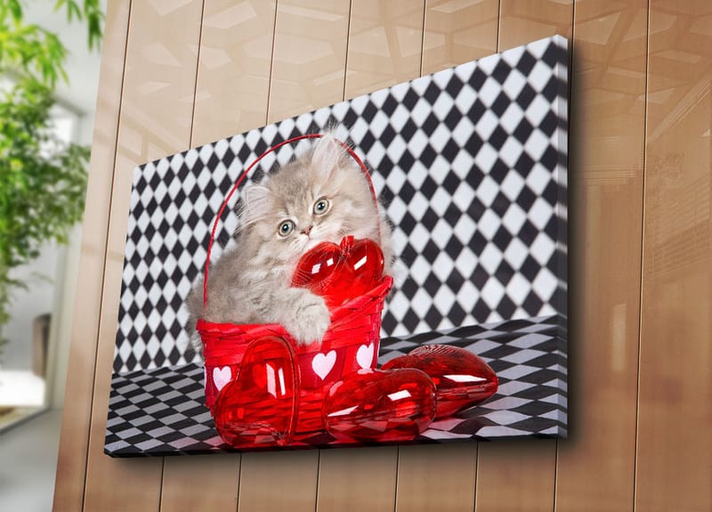 Dekorativ Canvastavla 70x100 cm - Flerfärgad - Inredning - Tavlor & posters - Canvastavla