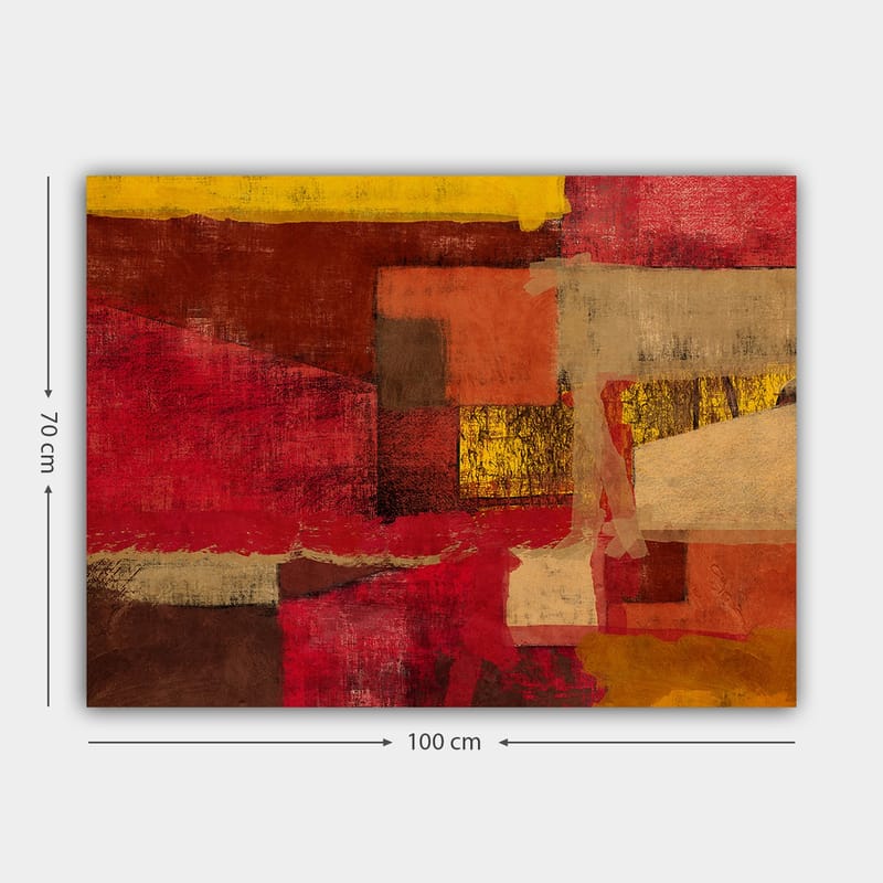 Dekorativ Canvastavla 70x100 cm - Flerfärgad - Inredning - Tavlor & posters - Canvastavla