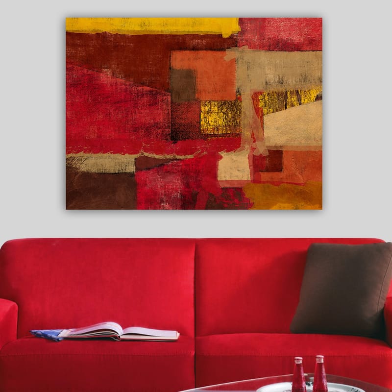 Dekorativ Canvastavla 70x100 cm - Flerfärgad - Inredning - Tavlor & posters - Canvastavla