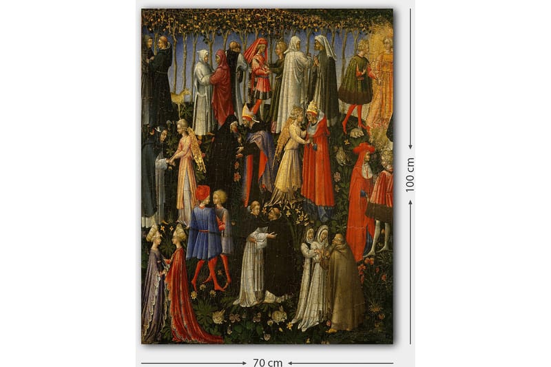 Dekorativ Canvastavla 70x100 cm - Flerfärgad - Inredning - Tavlor & posters - Canvastavla