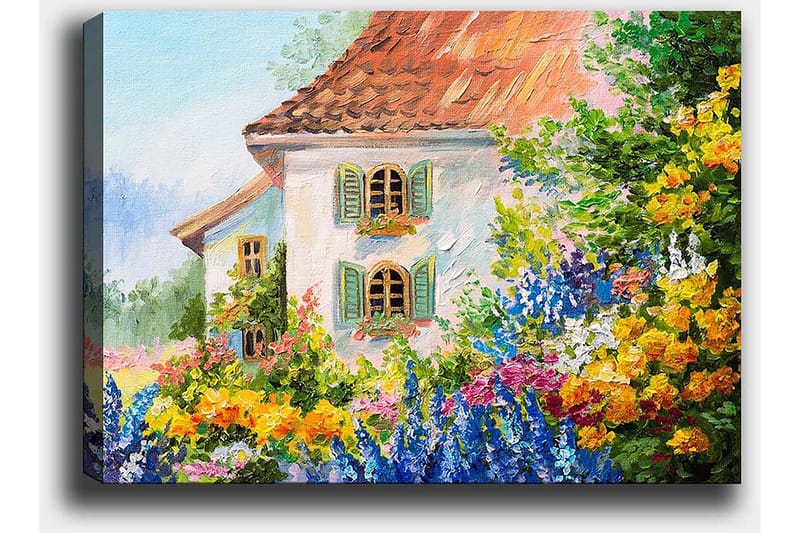 Dekorativ Canvastavla 70x100 cm - Flerfärgad - Inredning - Tavlor & posters - Canvastavla
