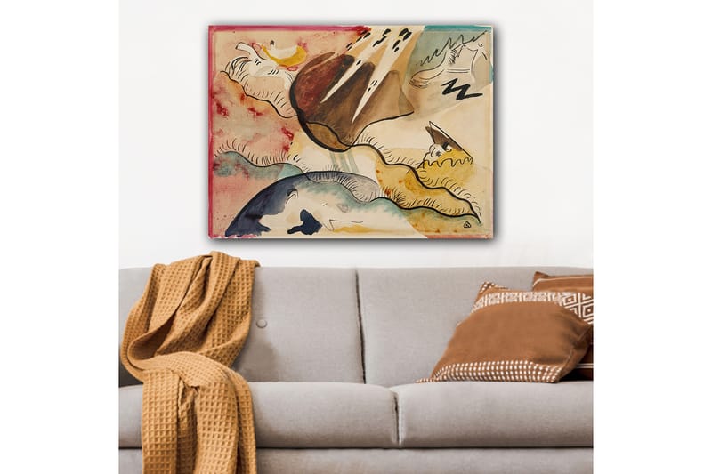 Dekorativ Canvastavla 70x100 cm - Flerfärgad - Inredning - Tavlor & posters - Canvastavla