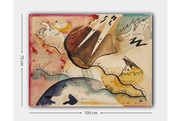 Dekorativ Canvastavla 70x100 cm - Flerfärgad - Inredning - Tavlor & posters - Canvastavla