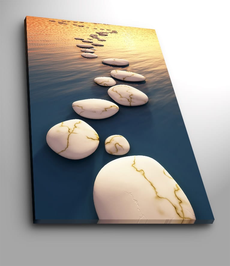 Dekorativ Canvastavla 70x100 cm - Flerfärgad - Inredning - Tavlor & posters - Canvastavla