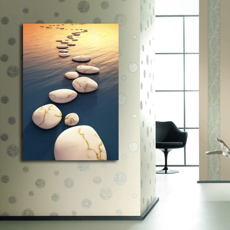 Dekorativ Canvastavla 70x100 cm - Flerfärgad - Inredning - Tavlor & posters - Canvastavla