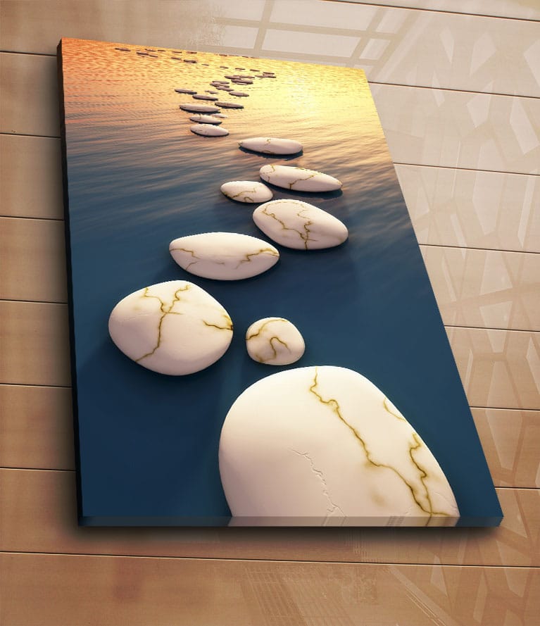 Dekorativ Canvastavla 70x100 cm - Flerfärgad - Inredning - Tavlor & posters - Canvastavla