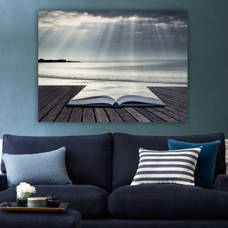 Dekorativ Canvastavla 70x100 cm - Flerfärgad - Inredning - Tavlor & posters - Canvastavla
